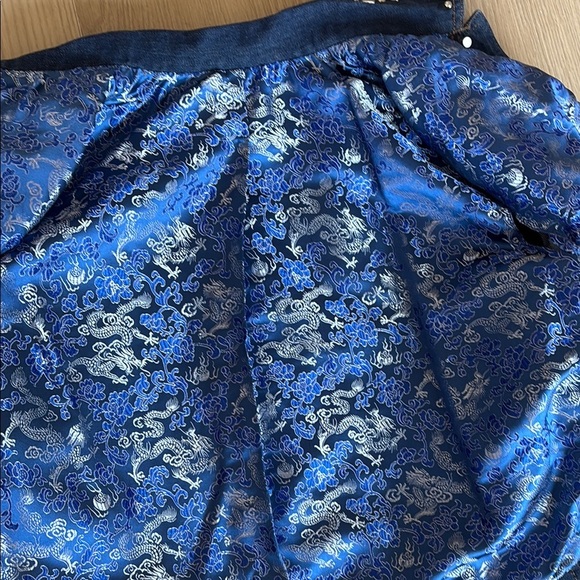 CUSTOM MADE Chaps Jean Jacket Harley-Davidson Rhinestone Studded Jacket - Picture 12 of 12